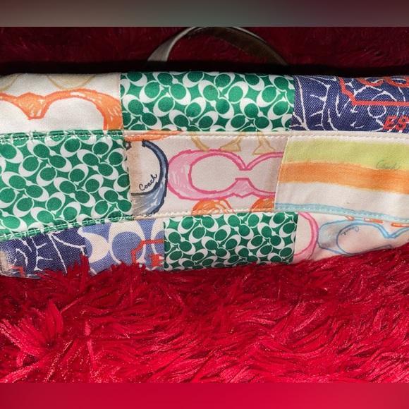 Coach patchwork multi color bag - Picture 6 of 11